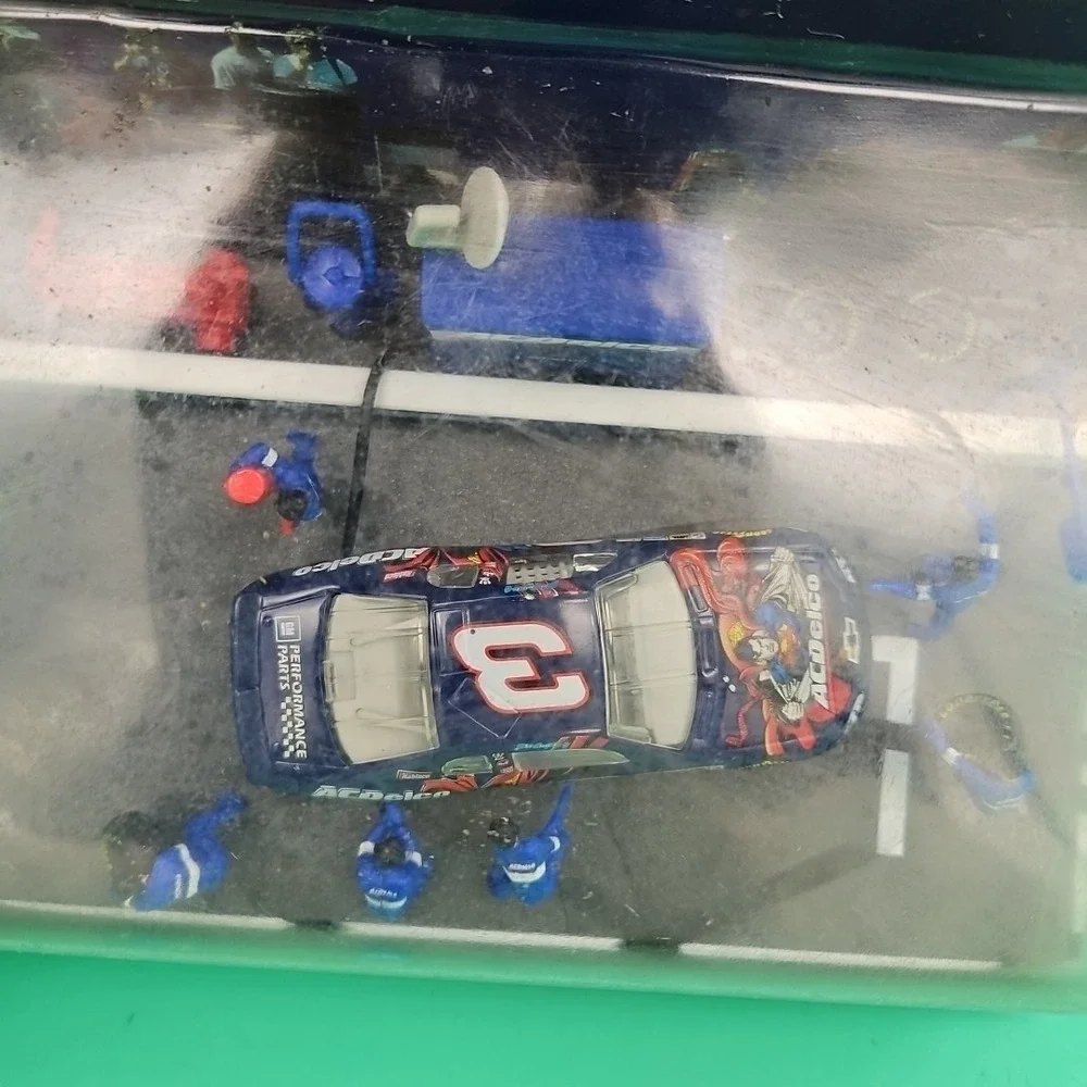 Vintage Dale Earnhardt Jr Pit Row Series‎ Superman Car Hasbro 1999 Nascar